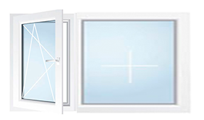 Стандартное окно для Таллинского дома